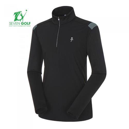 ÁO THUN GOLF POLO NỮ DÀI TAY CASTELLBAJAC BG8WTS302 BK