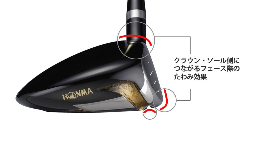 Gậy tay trái gỗ Fairway Wood Honma Beres 06 - 2 sao