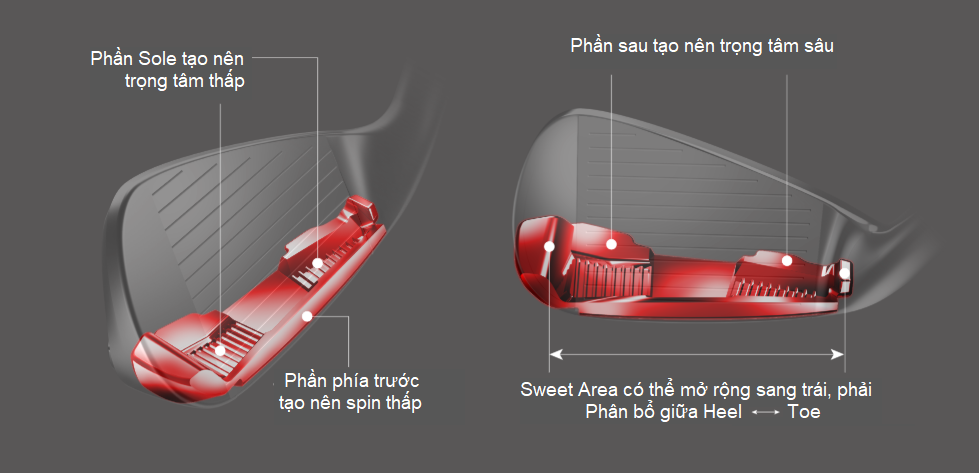 GẬY IRON RYOMA GOLF TOUR AD SHAFT S (#6-9, P,A, S)