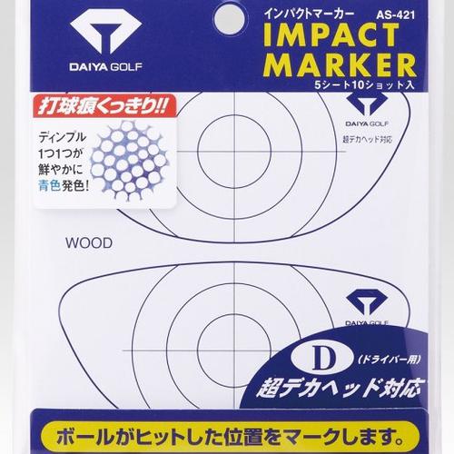 IMPACT MARKER FOR DRIVER DAIYA GOLF AS-421