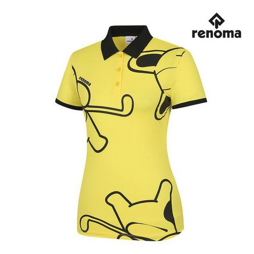 Áo golf polo nữ ngắn tay Renoma RWTPI-6143 Yellow (203)