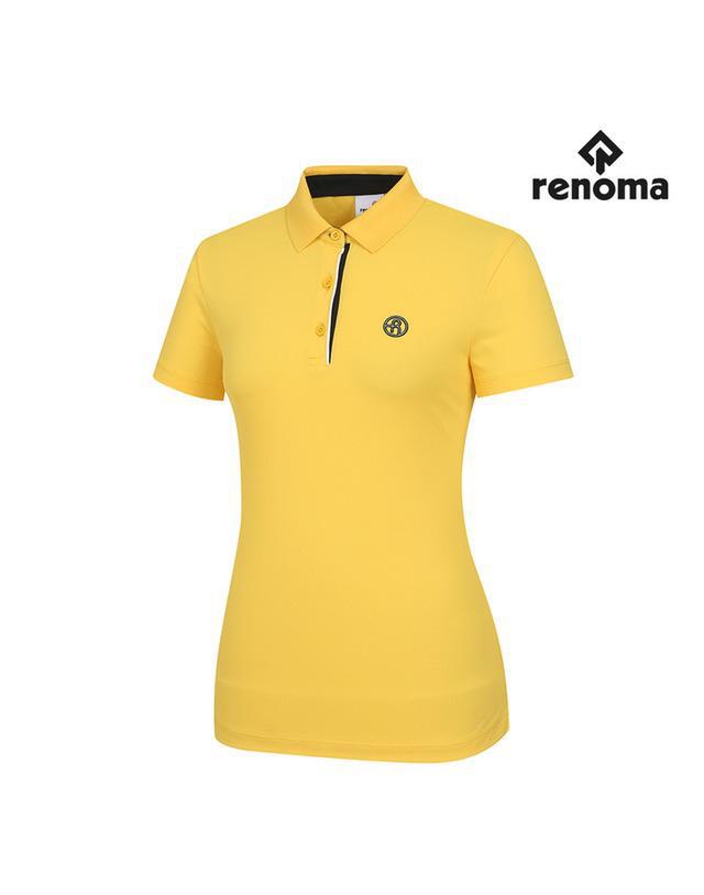 Áo golf polo nữ ngắn tay Renoma RWTPI-6101 Yellow (203)