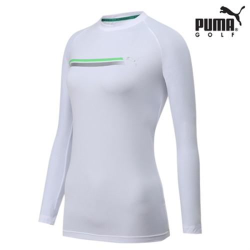 ÁO THUN GOLF NỮ DÀI TAY PUMA HFYESI01_SJU WH