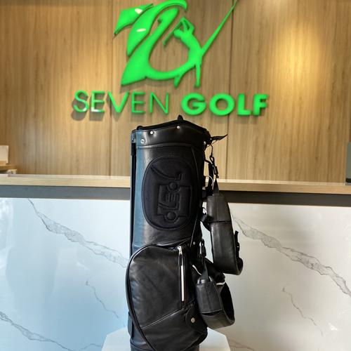 Túi đựng gậy golf da CB Joejo Black có chân chống