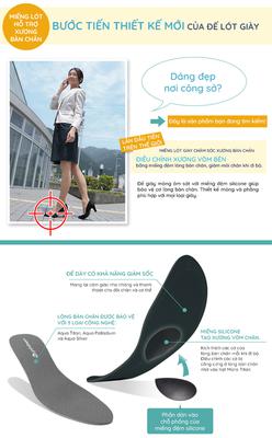 MIẾNG LÓT GIÀY PHITEN INSOLE_METATARSAL SUPPORT TI148003 / TI148004