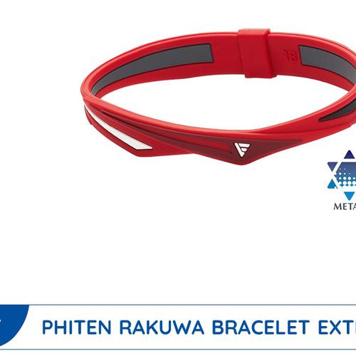 VÒNG TAY PHITEN RAKUWA BRACELET EXTREME TWIST RED/WHITE TG789126