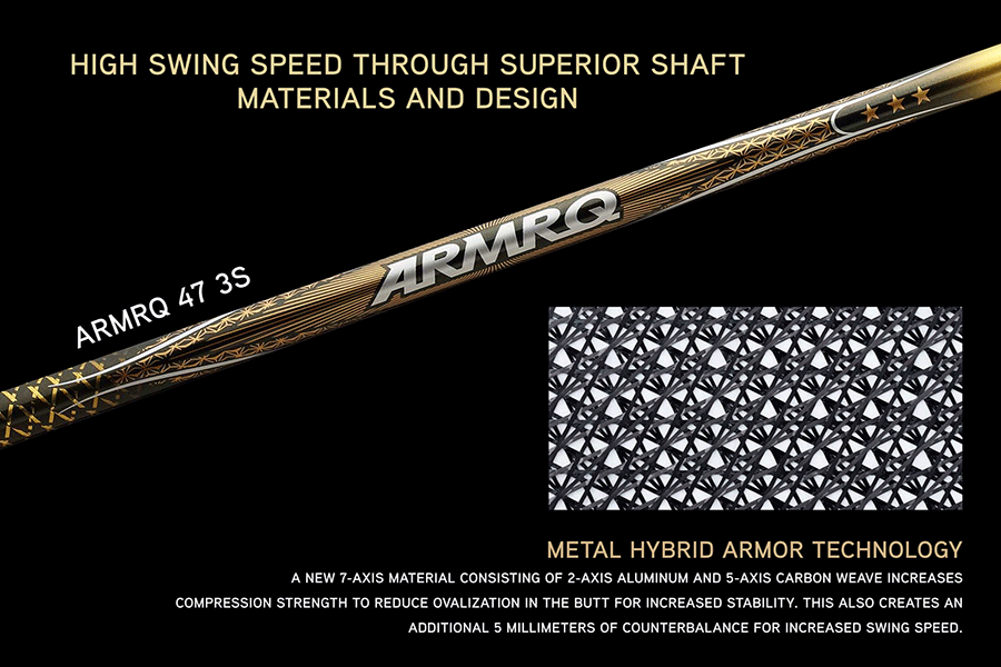 Các loại shaft (cán) gậy golf