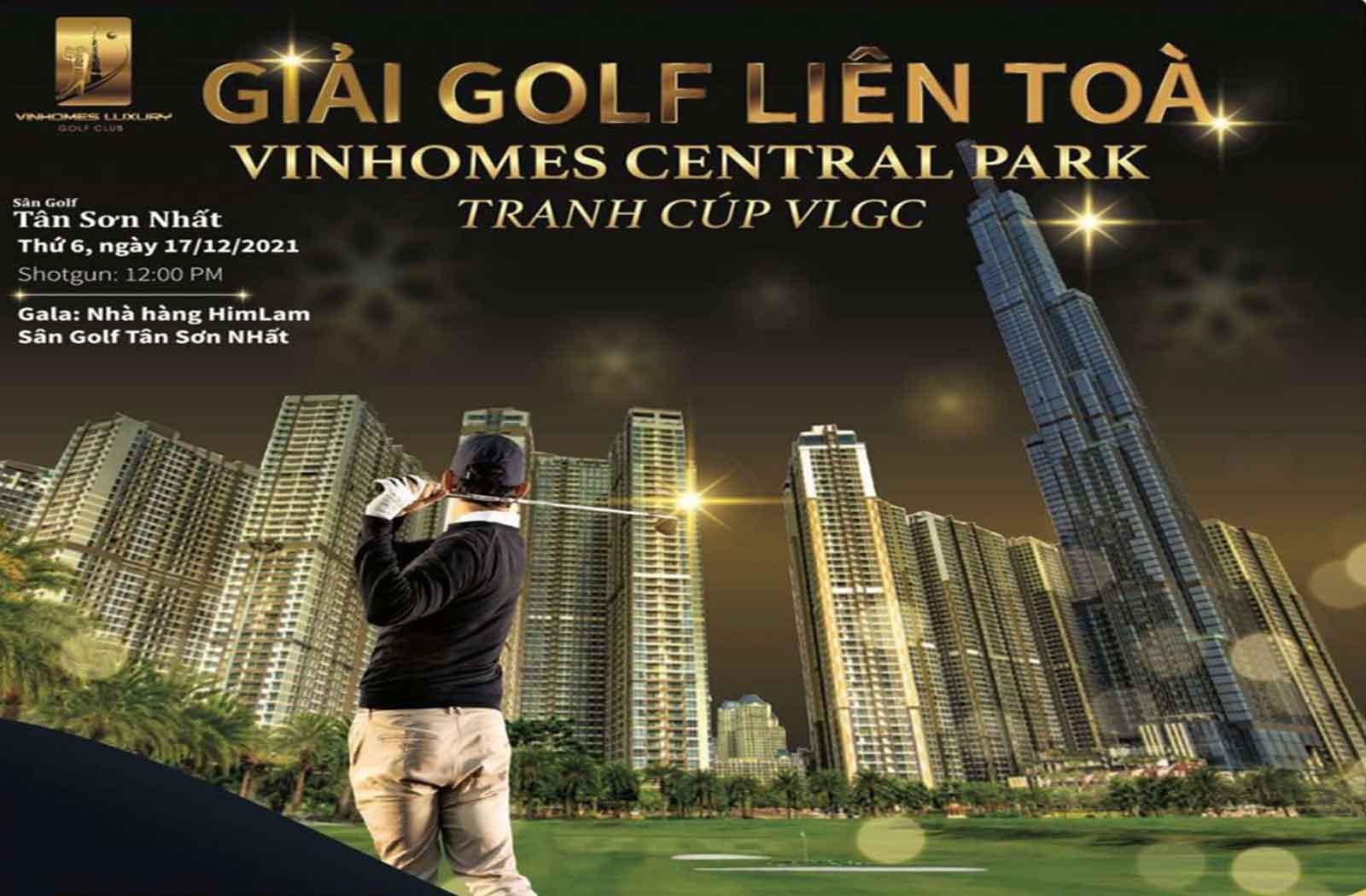 Giải Golf Liên Tòa Vinhomes Cetral Park Tranh Cúp Vô Địch