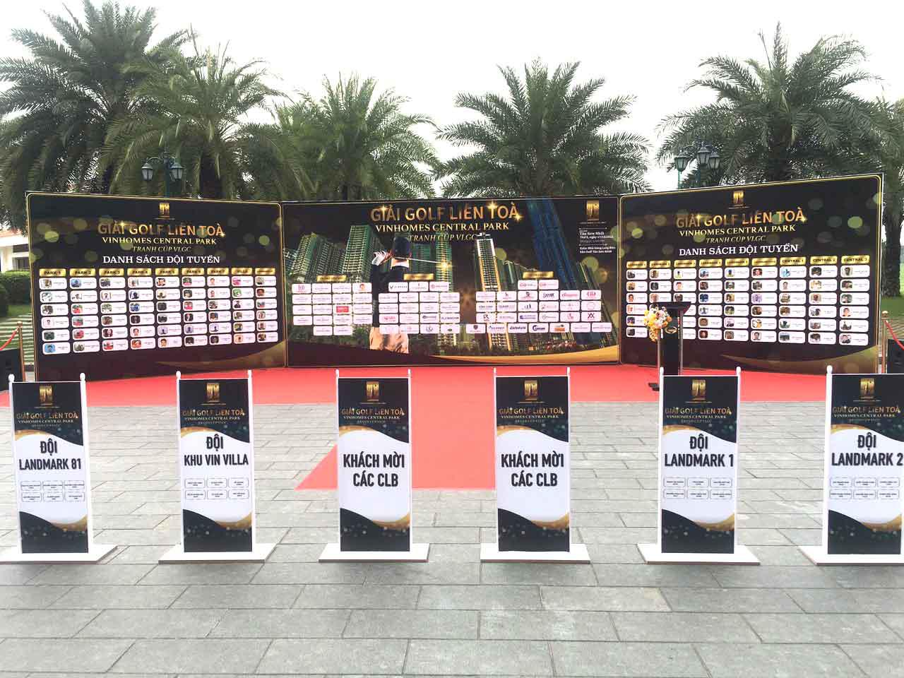 Giải Golf Liên Tòa Vinhomes Cetral Park Tranh Cúp Vô Địch