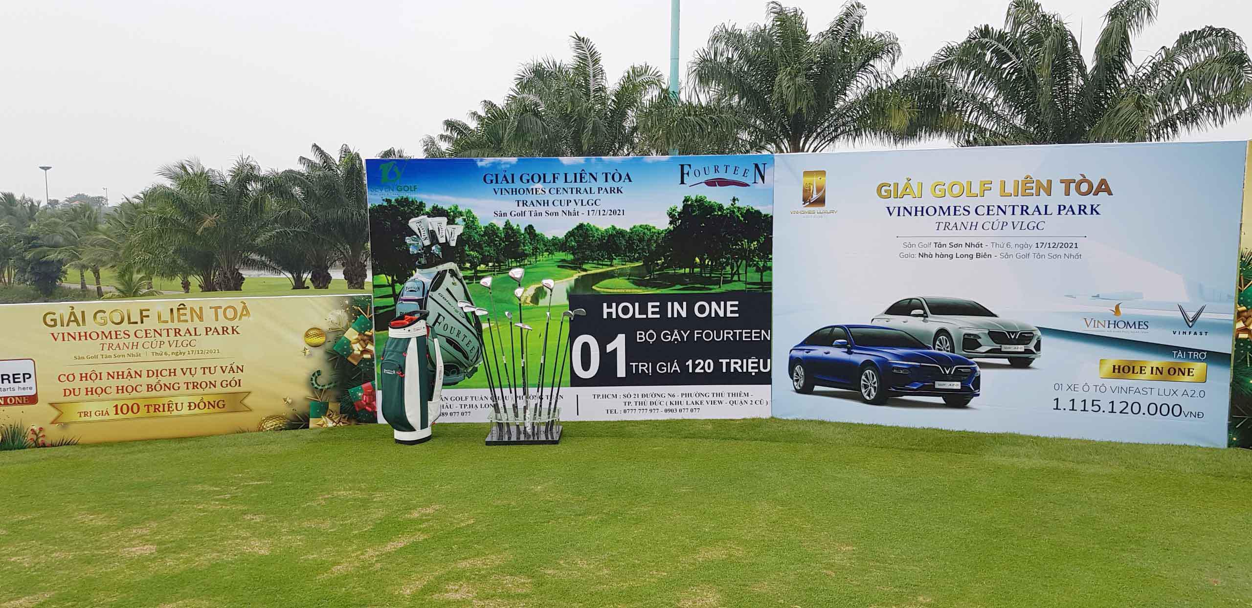 Giải Golf Liên Tòa Vinhomes Cetral Park Tranh Cúp Vô Địch
