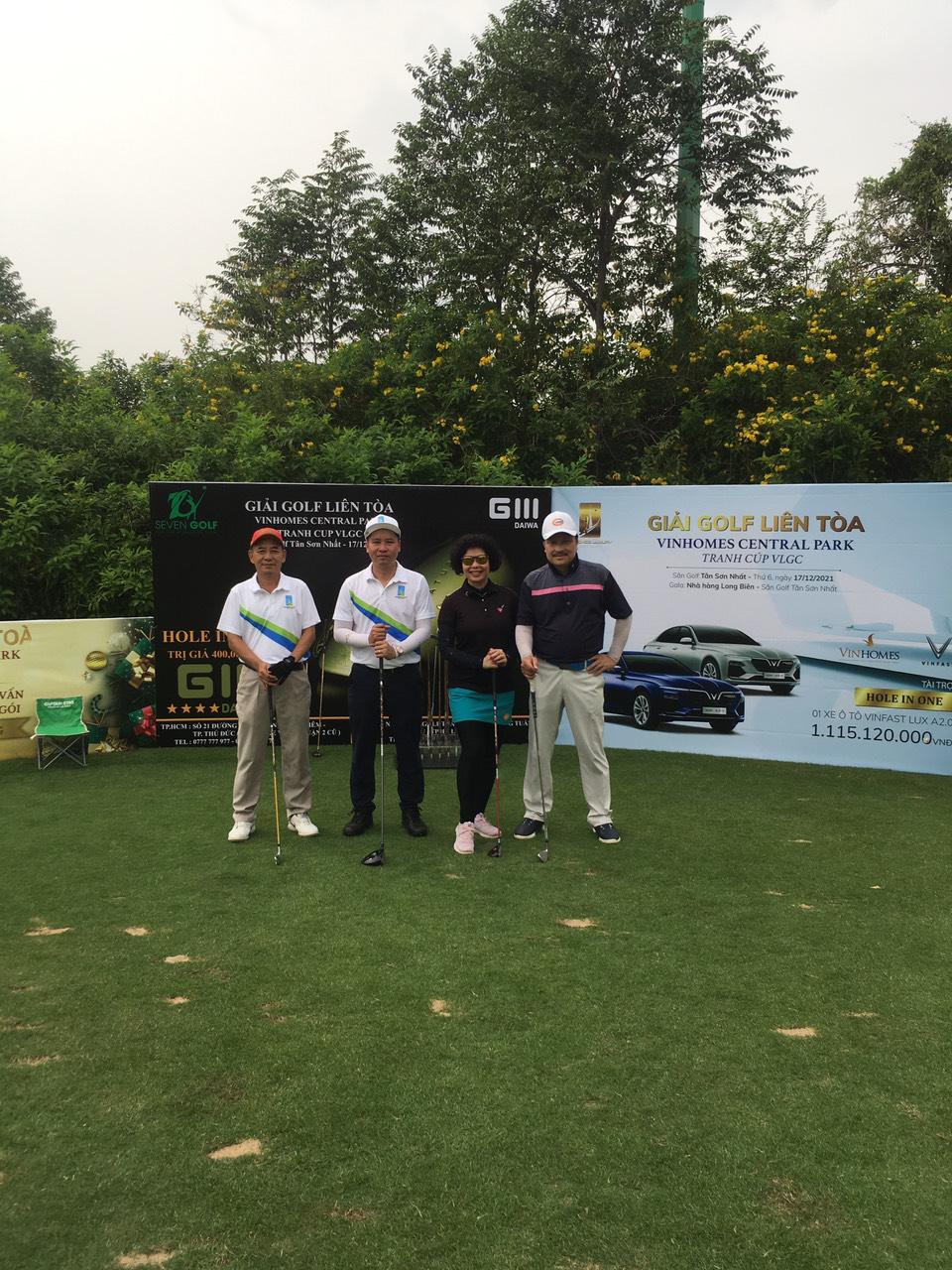 Giải Golf Liên Tòa Vinhomes Cetral Park Tranh Cúp Vô Địch