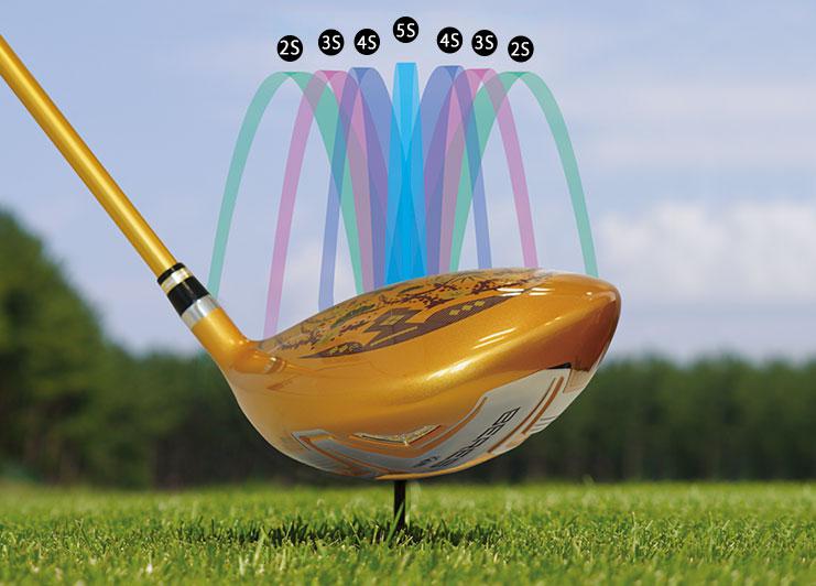 Gậy golf nữ Fairway Wood Honma Beres BE-08 Aizu 2 Sao