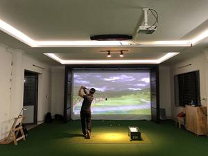 Các công đoạn thi công phòng golf 3d có thể bạn chưa biết