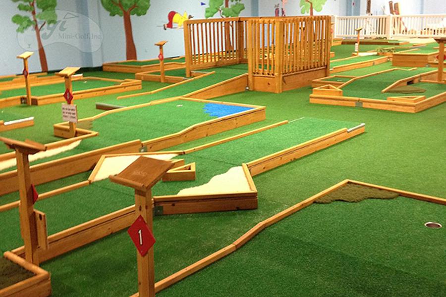 Tiêu chuẩn thiết kế sân tập golf mini và ngoài trời