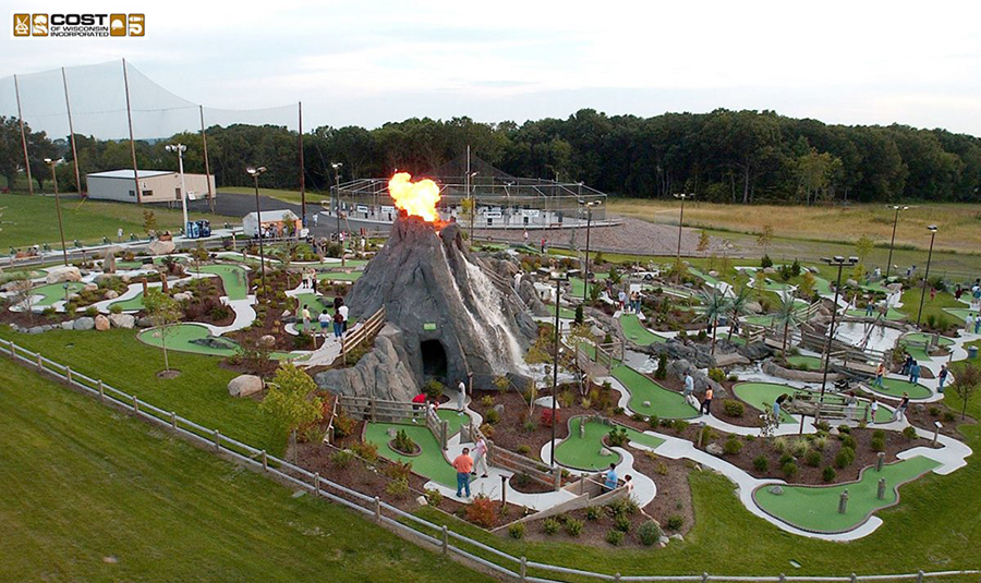 Tiêu chuẩn thiết kế sân tập golf mini và ngoài trời 