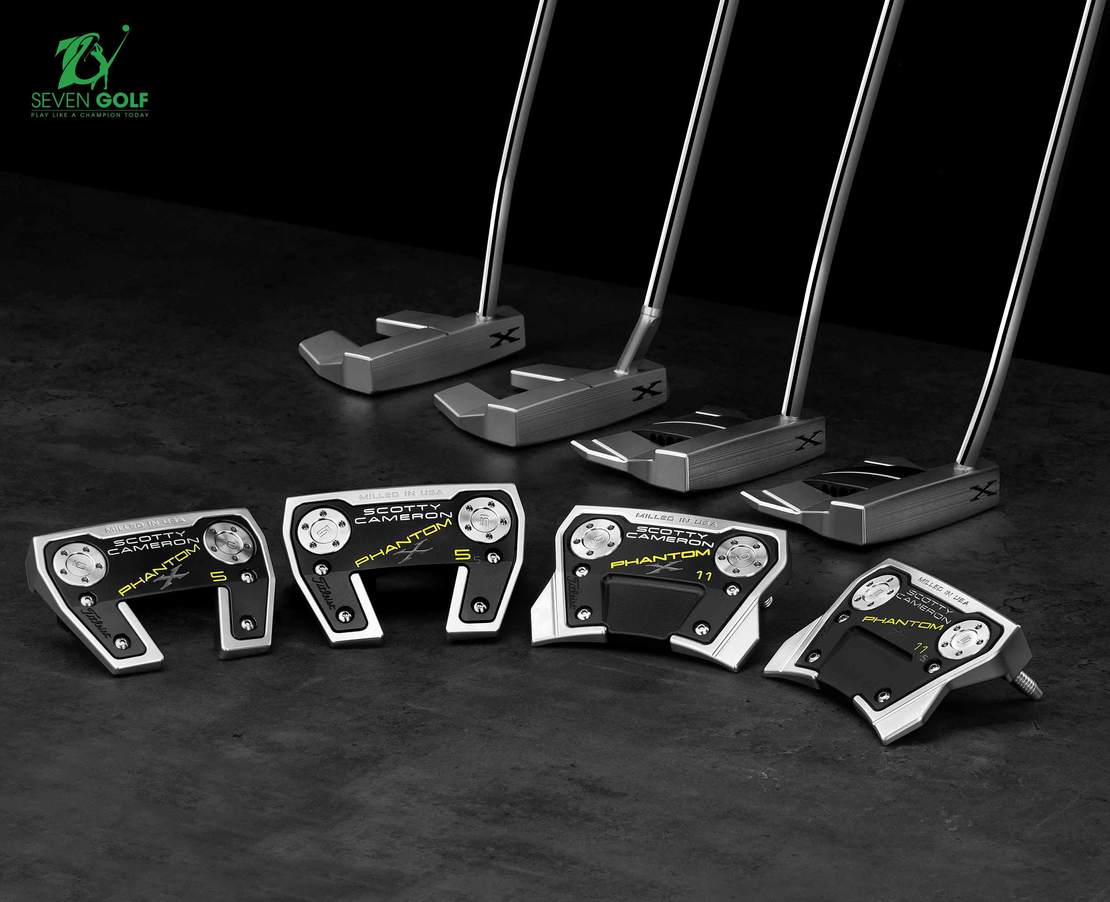 Gậy golf Putter Scotty Cameron 2021 PHANTOM X11 RH 34-741RC34