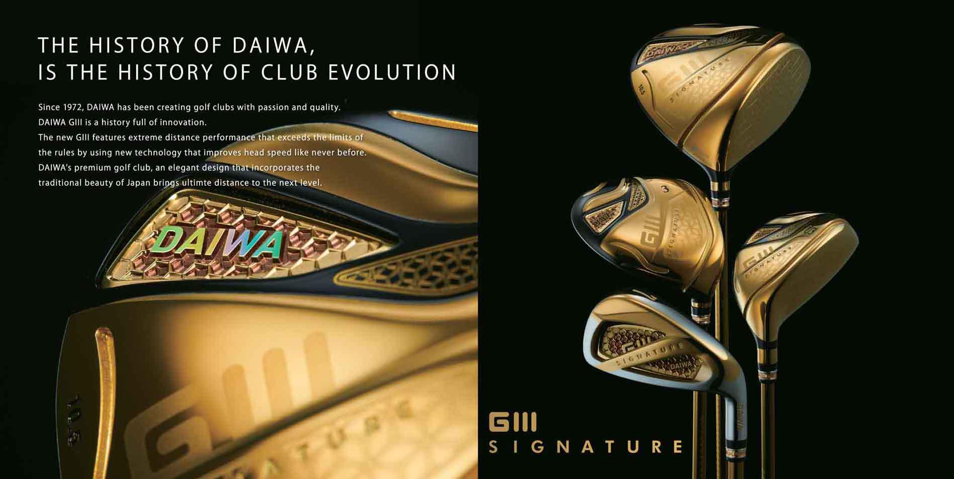 Daiwa_GIII kiệt tác nghệ thuật thủ công gậy golf Nhật Bản