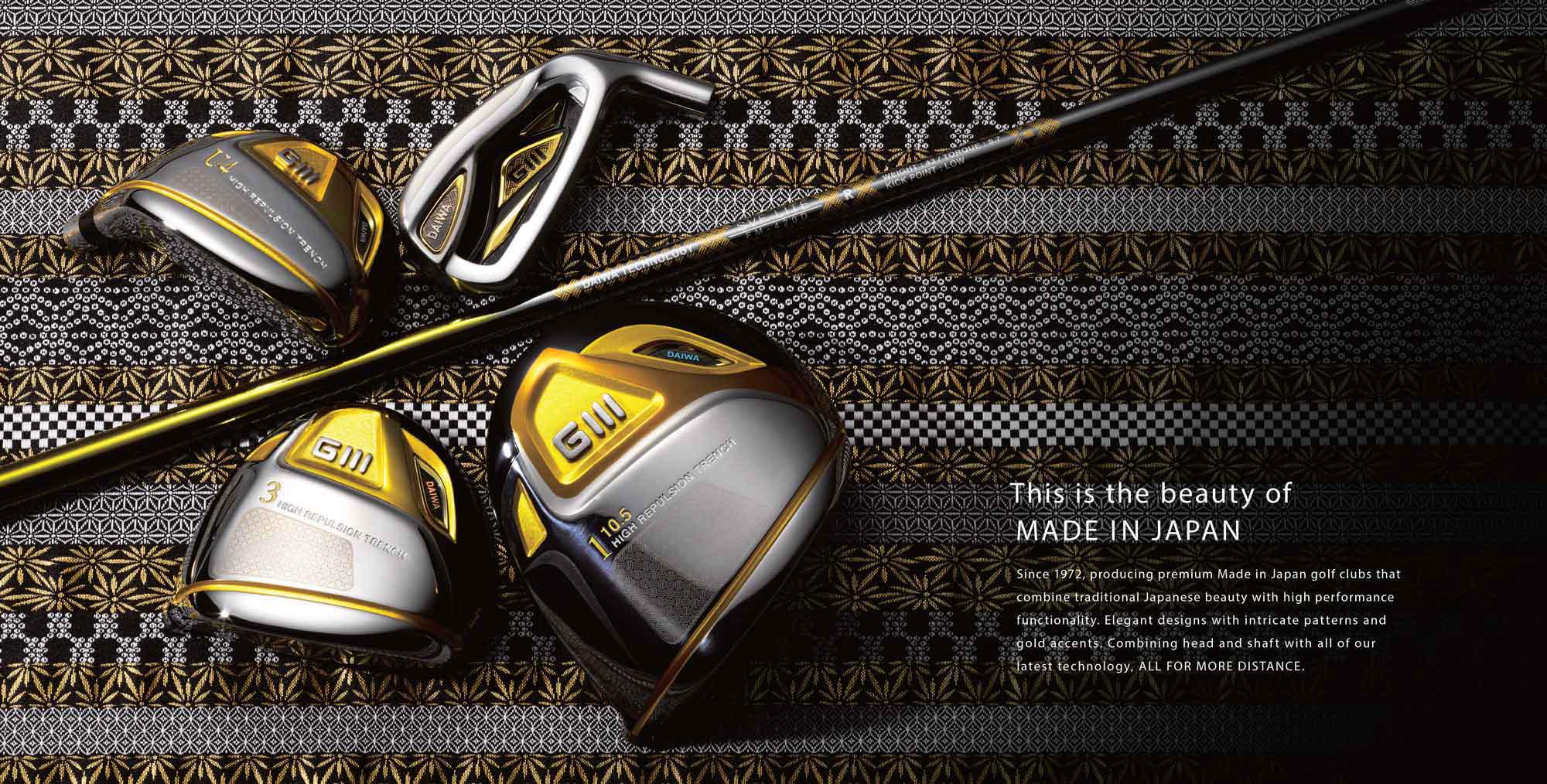 Daiwa_GIII kiệt tác nghệ thuật thủ công gậy golf Nhật Bản