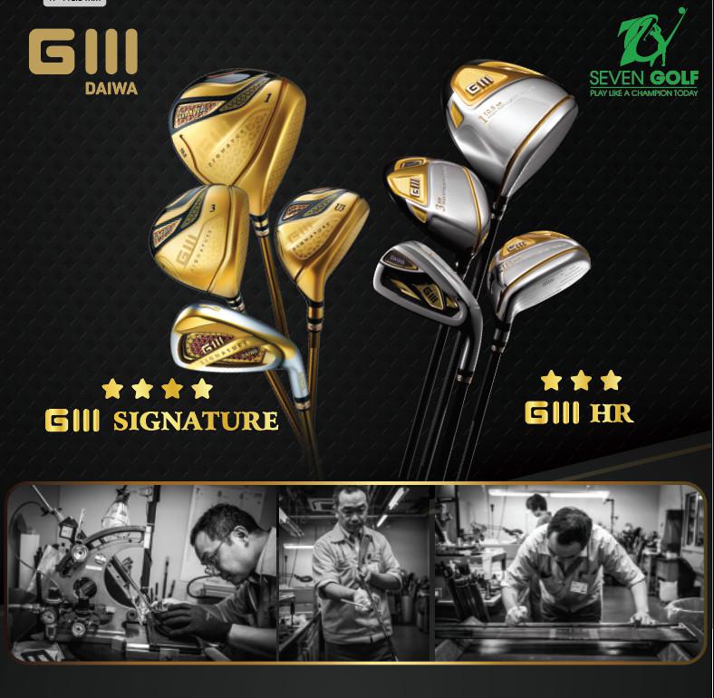 Bộ gậy golf fullset cao cấp Daiwa_GIII Signature 5 5sao