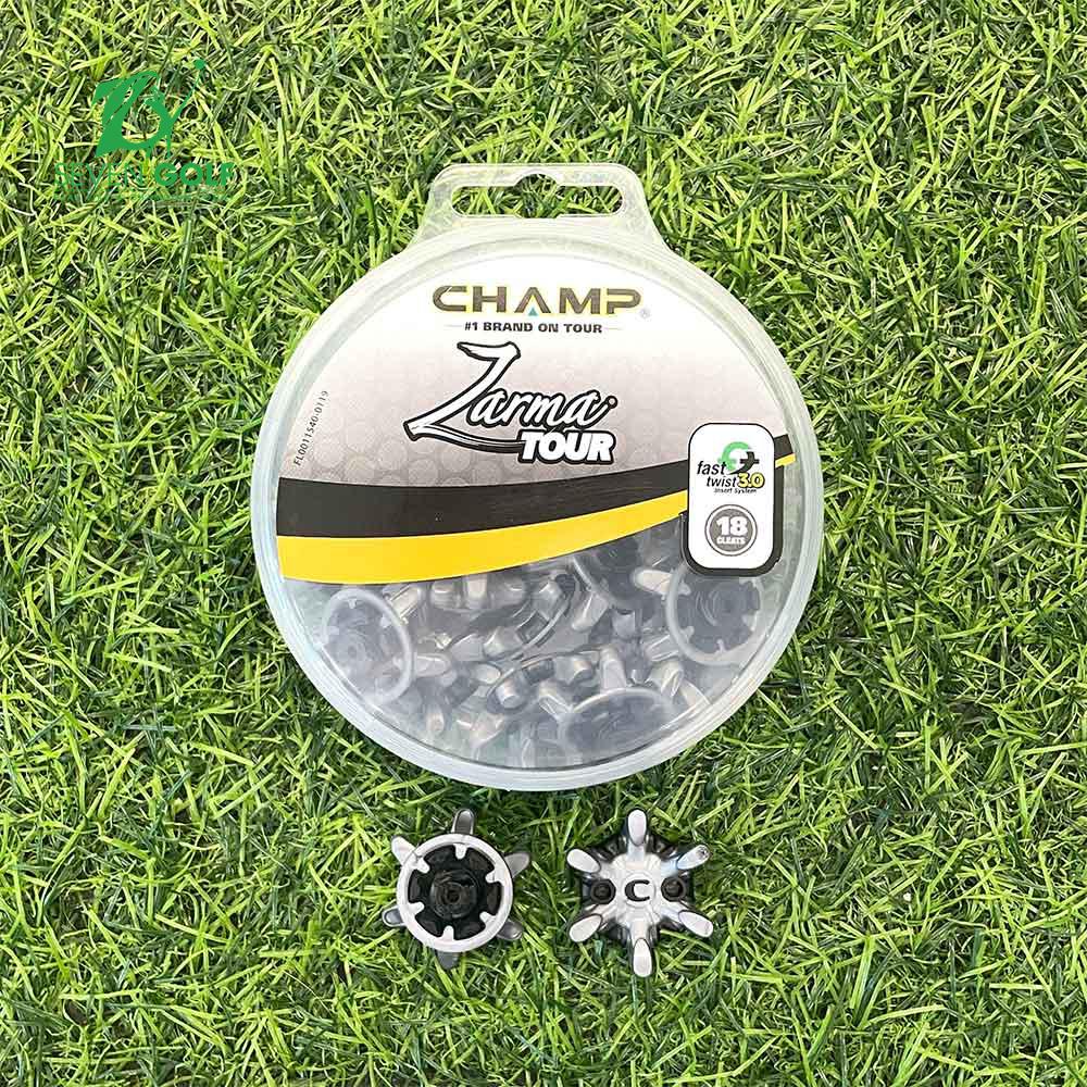 Đinh giày golf - Champ Zarma Tour2 FT3 18P Disk BLK/Silver 11540-X