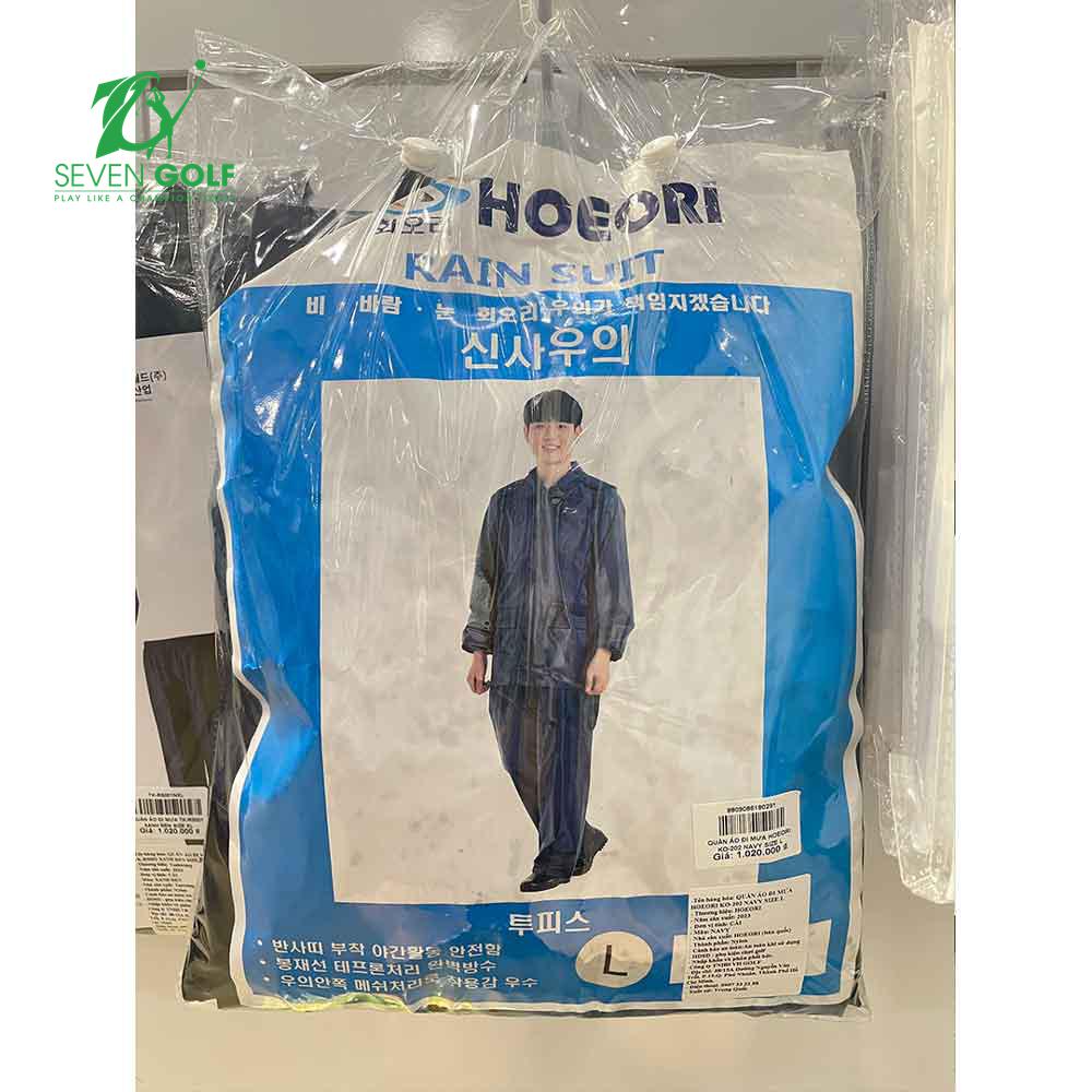 Quần áo golf đi mưa Hoeori KO-202