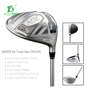 Bộ gậy Beres NX 3 sao của Honma: Sự đột phá về tốc độ tối đa trong golf