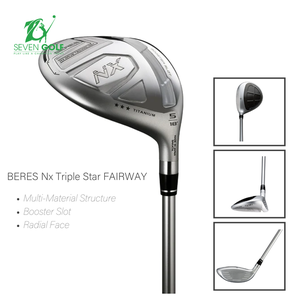 Bộ gậy Beres NX 3 sao của Honma: Sự đột phá về tốc độ tối đa trong golf