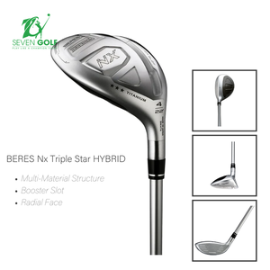 Bộ gậy Beres NX 3 sao của Honma: Sự đột phá về tốc độ tối đa trong golf