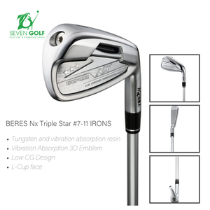 Bộ gậy Beres NX 3 sao của Honma: Sự đột phá về tốc độ tối đa trong golf