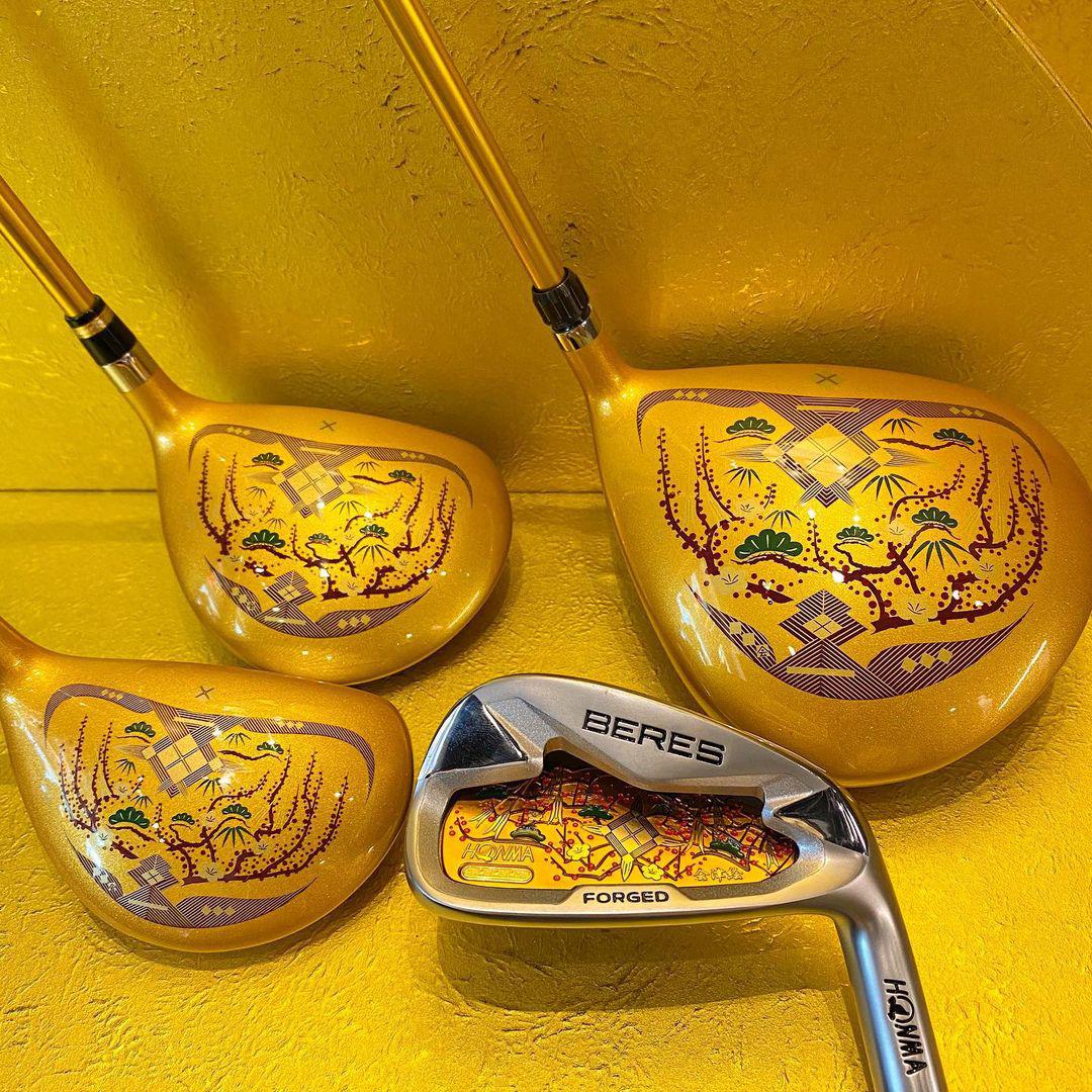 Bộ gậy Honma 3 Sao: Khi Nghệ Thuật Gặp Hiệu Suất Đỉnh Cao