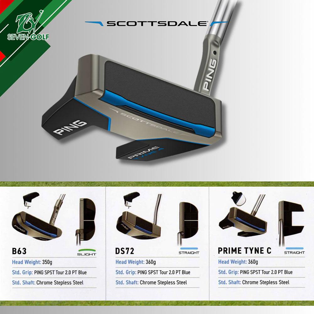 Bộ Sưu Tập Gậy Putter Ping Scottsdale 2025 - Chỉ Số MOI Cao Hơn Trên Mọi Mẫu Gậy
